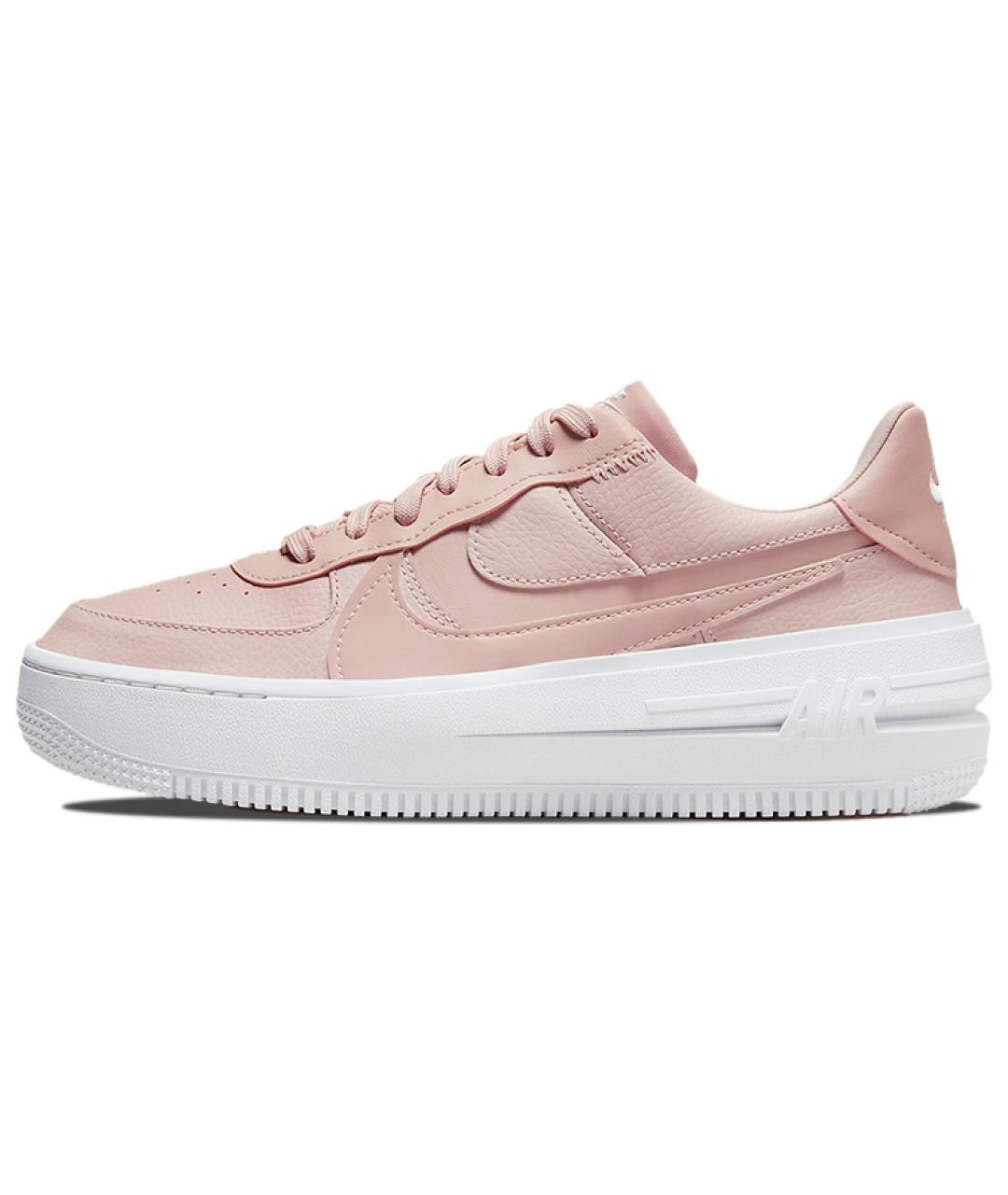 NIKE Розовые кожаные кроссовки, фото 3