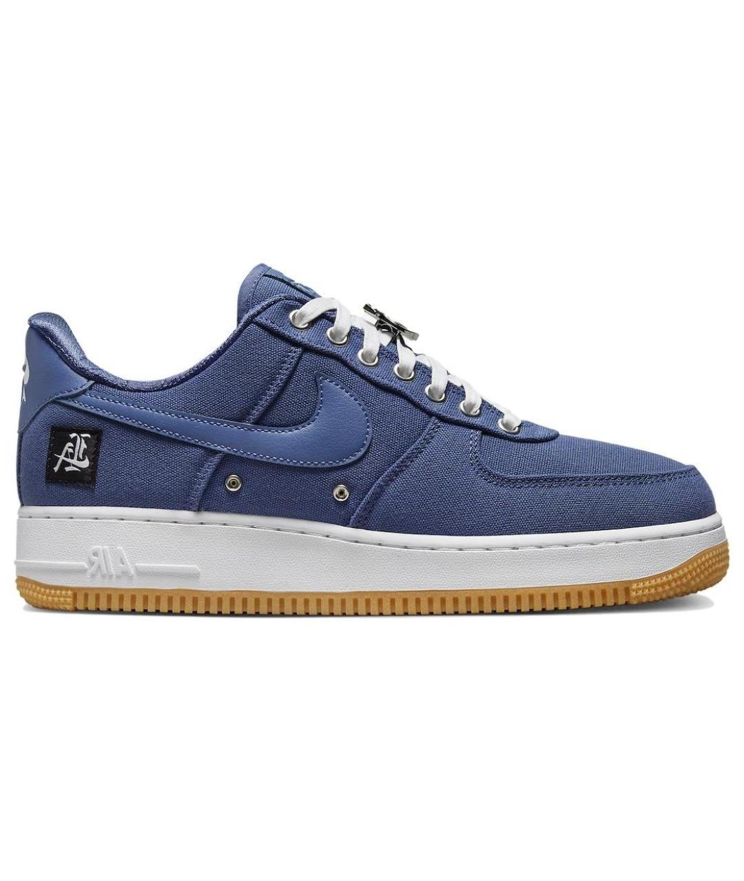NIKE Синие низкие кроссовки / кеды, фото 1
