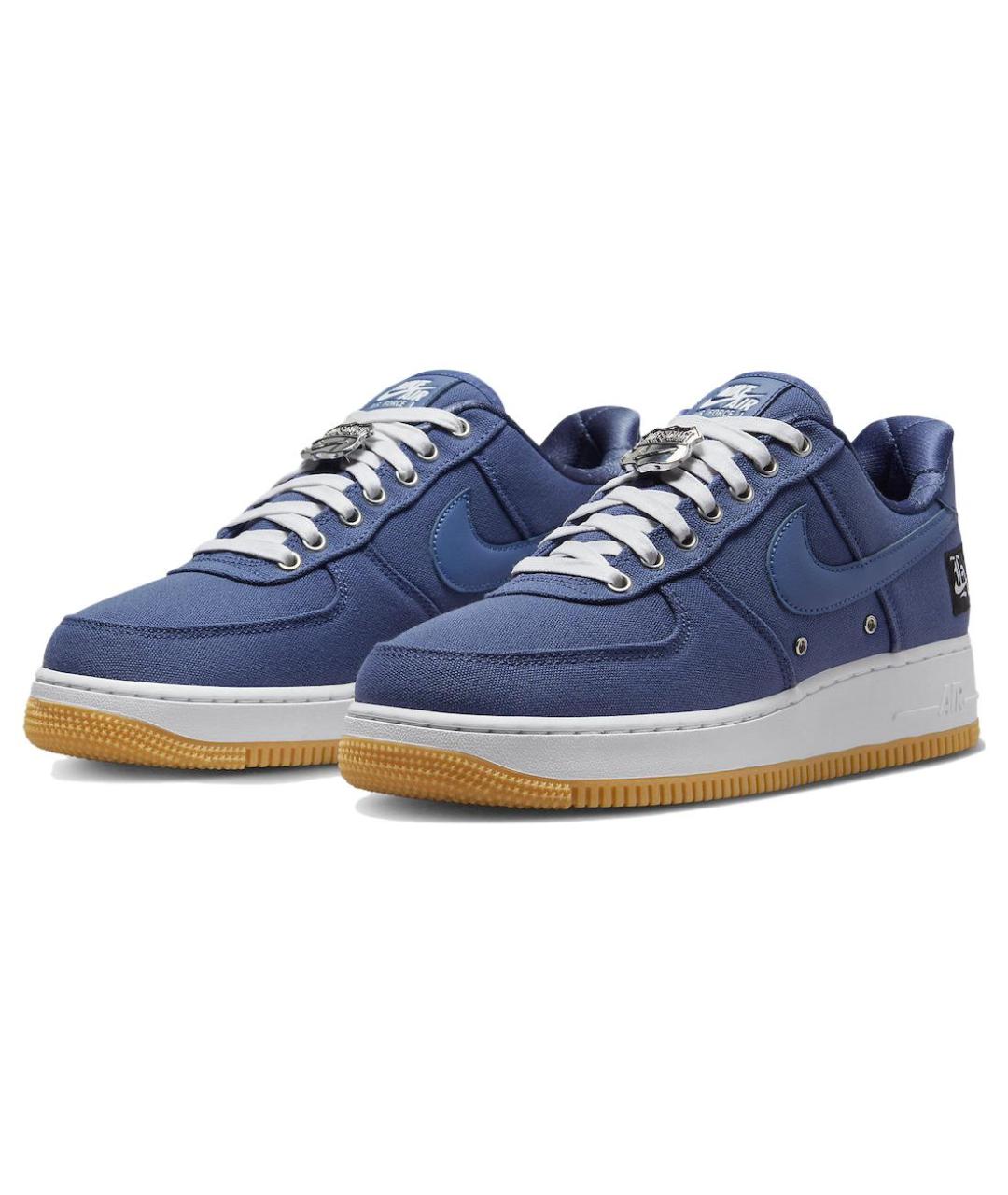 NIKE Синие низкие кроссовки / кеды, фото 3