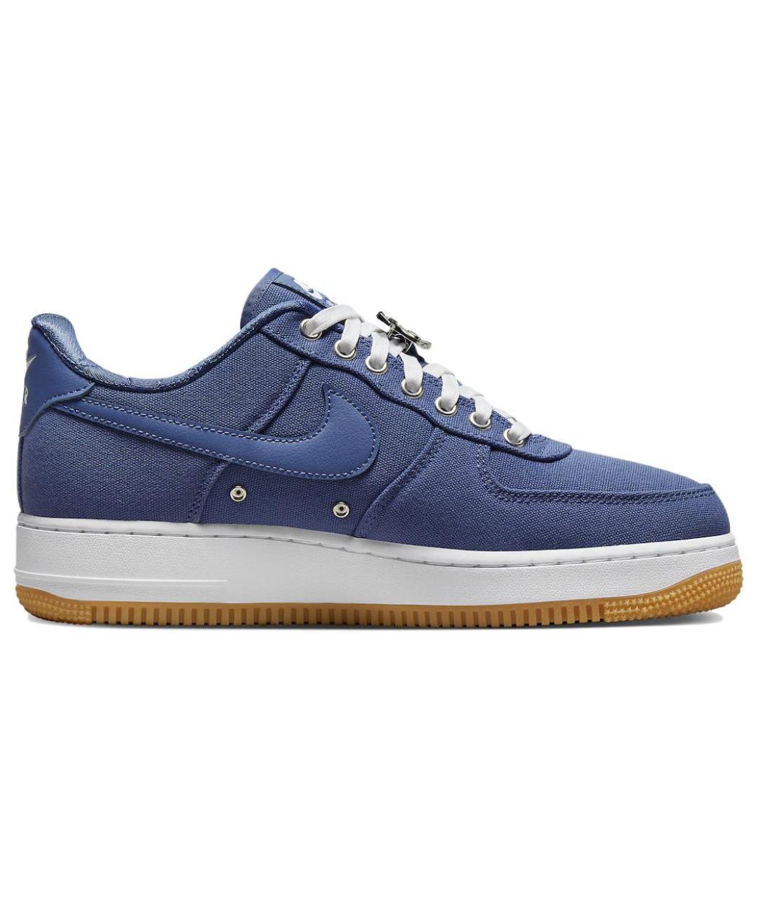 NIKE Синие низкие кроссовки / кеды, фото 2