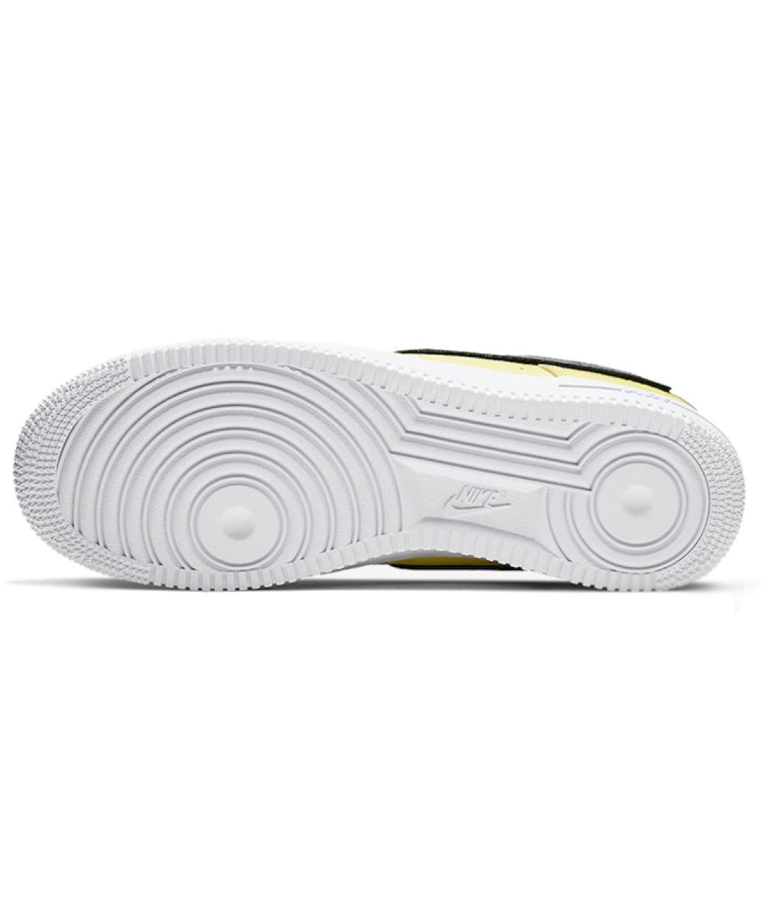 NIKE Желтые кожаные кроссовки, фото 6