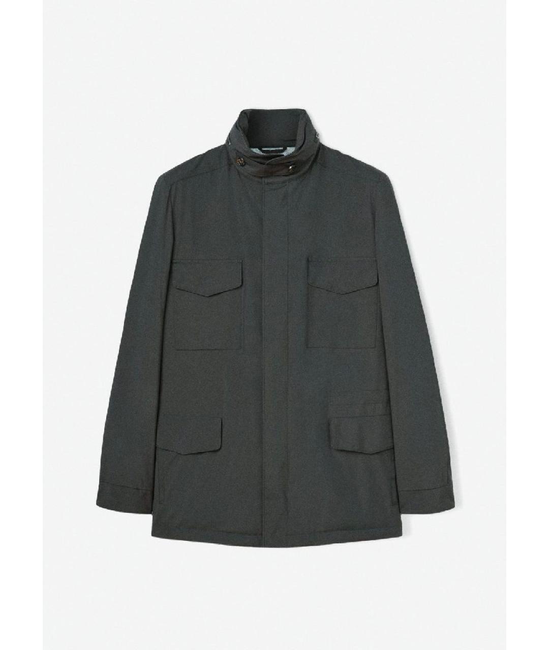 LORO PIANA Серая кашемировая куртка, фото 10