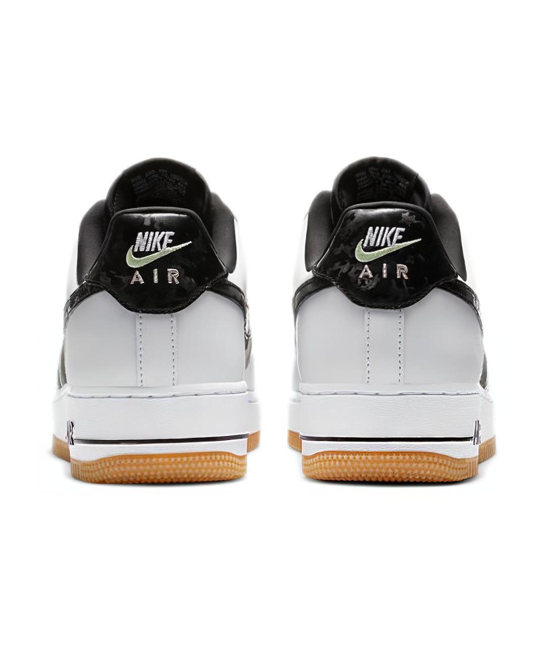 NIKE Белые кожаные низкие кроссовки / кеды, фото 6