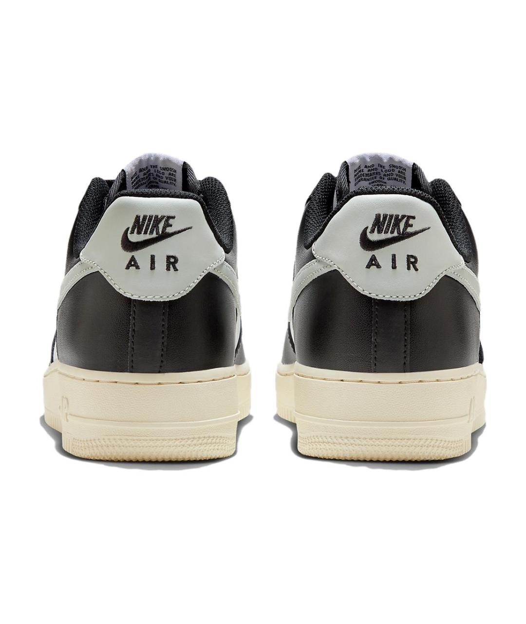 NIKE Черные кожаные кроссовки, фото 6