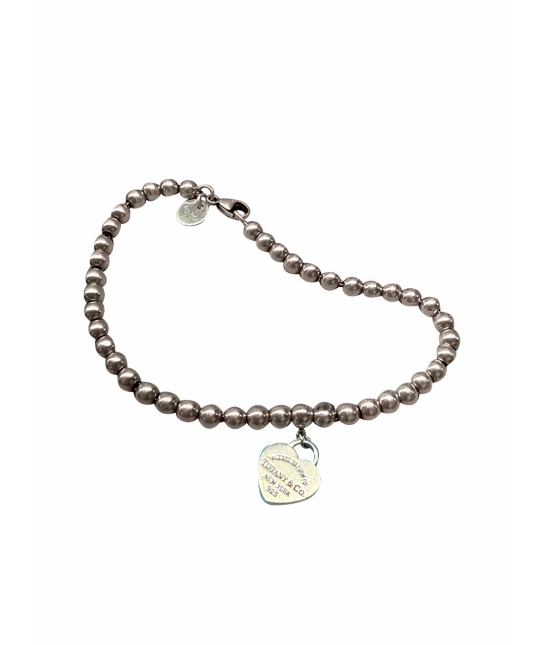 TIFFANY&CO Серебрянный серебряный браслет, фото 1