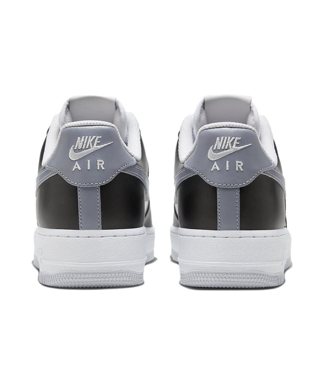 NIKE Черные кожаные кроссовки, фото 6