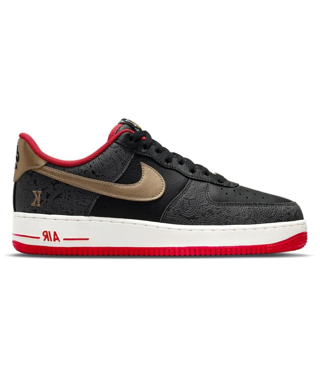 NIKE Черные низкие кроссовки / кеды, фото 1