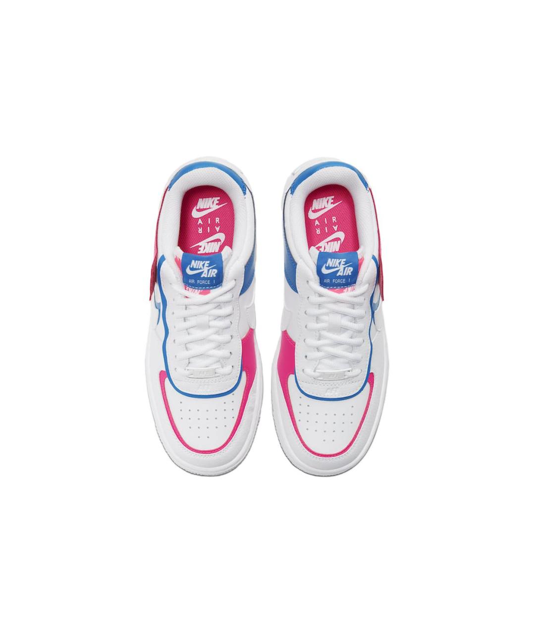 NIKE Белые кожаные кроссовки, фото 6