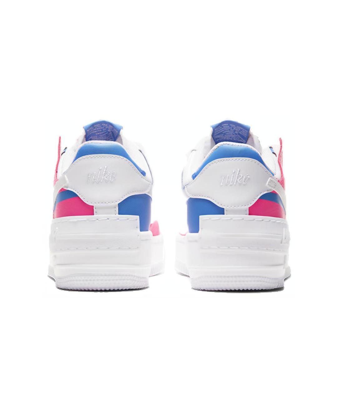 NIKE Белые кожаные кроссовки, фото 5