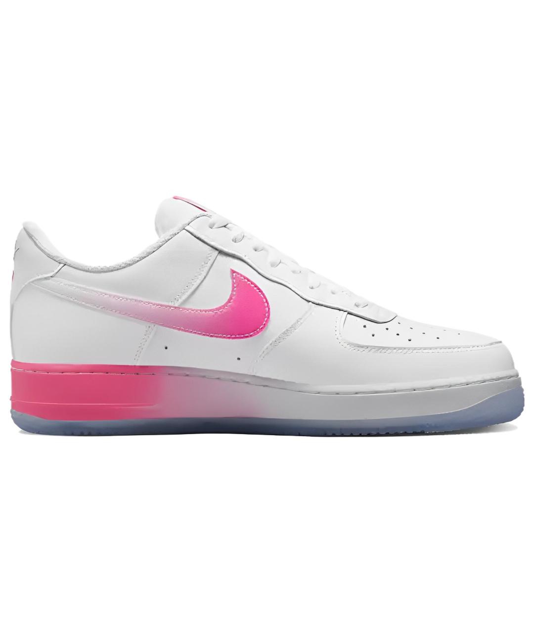 NIKE Белые кожаные низкие кроссовки / кеды, фото 3