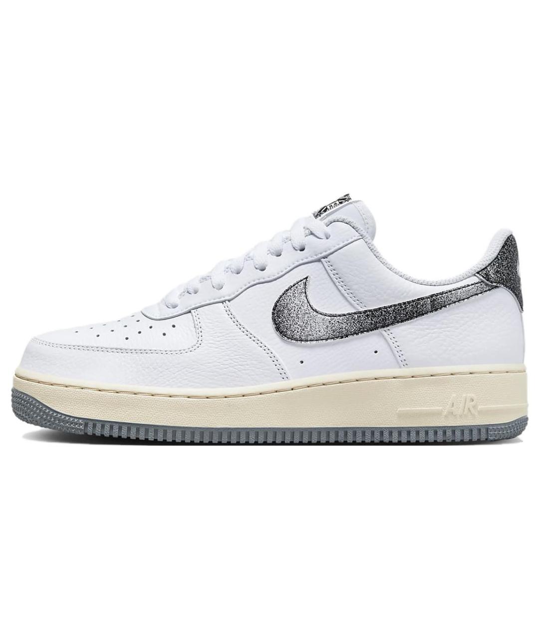 NIKE Белые кожаные низкие кроссовки / кеды, фото 2