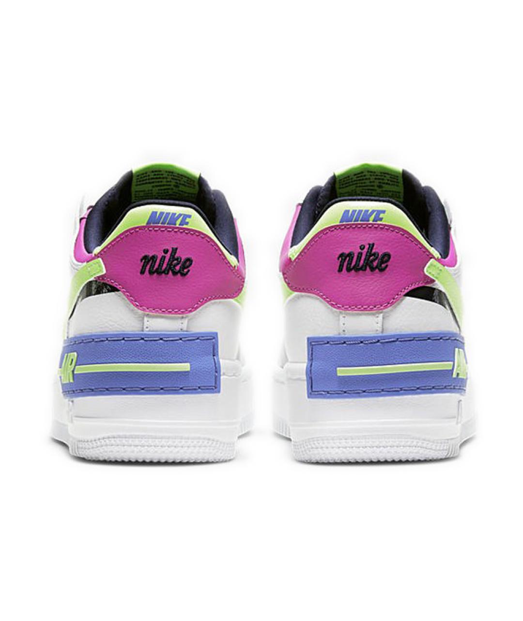 NIKE Белые кожаные кроссовки, фото 5
