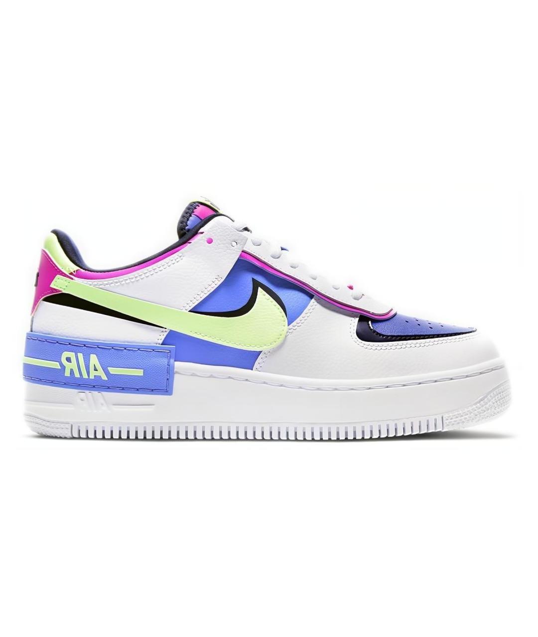 NIKE Белые кожаные кроссовки, фото 1