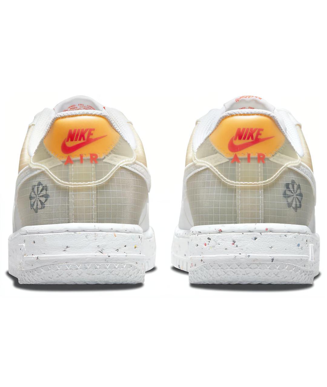 NIKE Белые кожаные кроссовки, фото 6