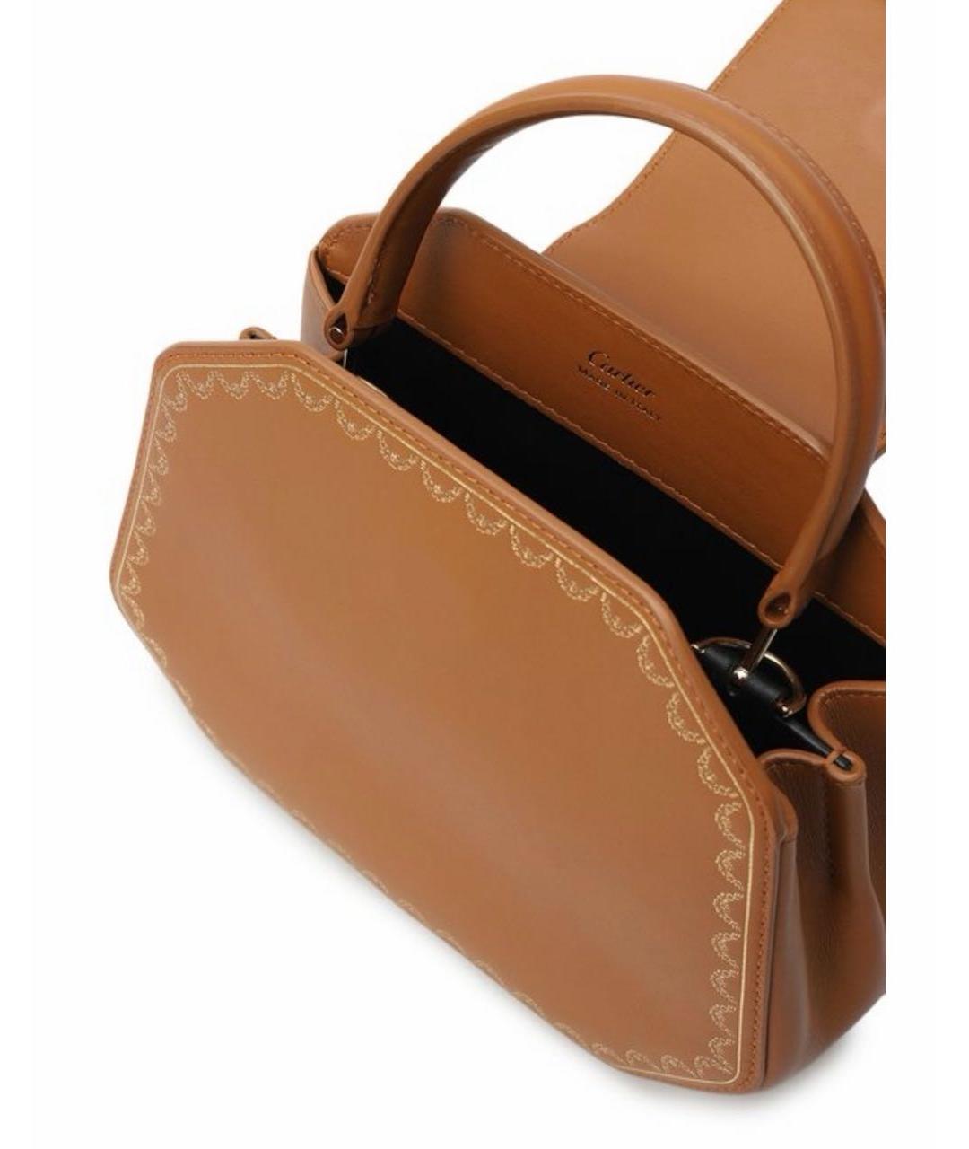 CARTIER Кожаная сумка через плечо, фото 6