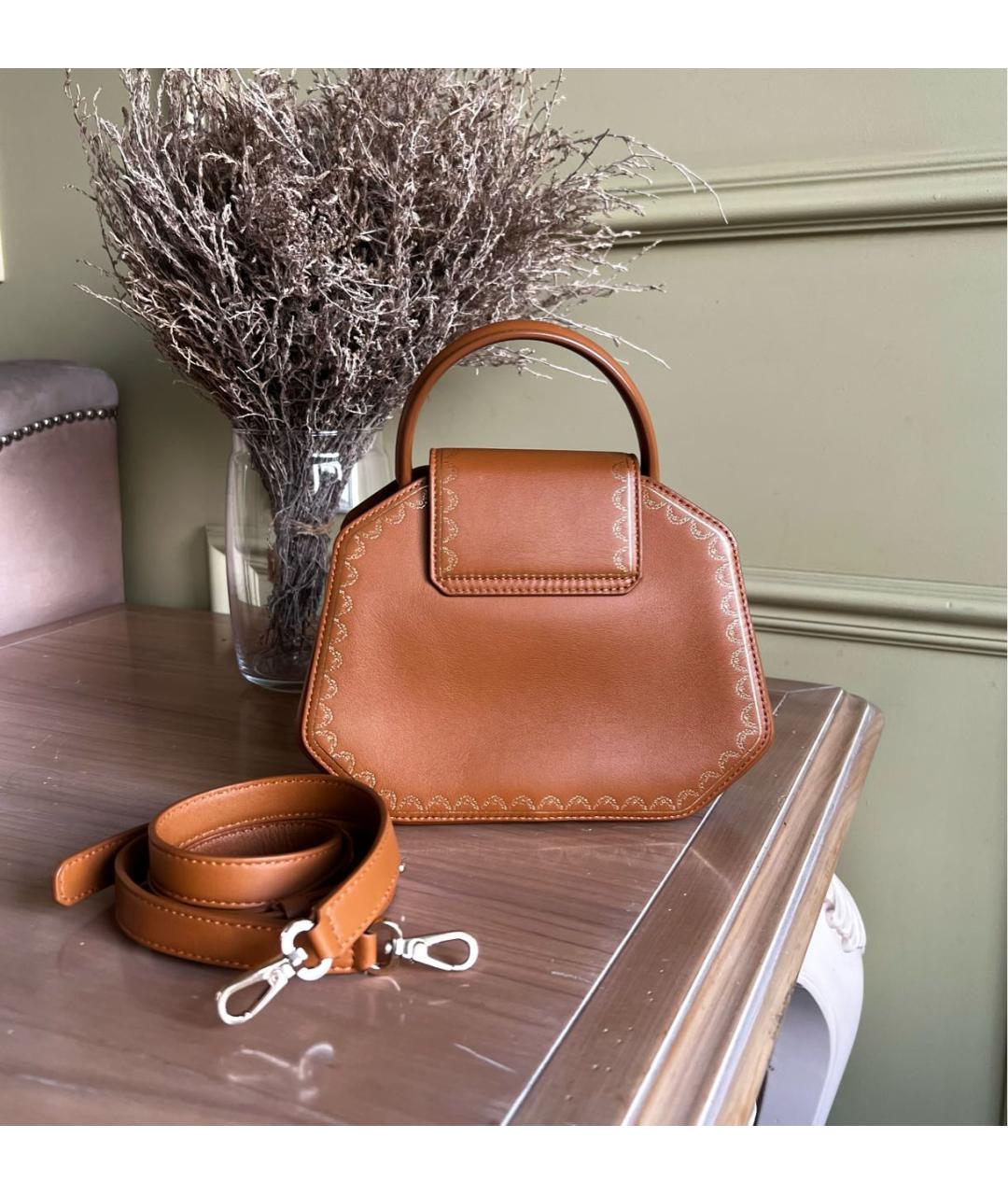 CARTIER Кожаная сумка через плечо, фото 8