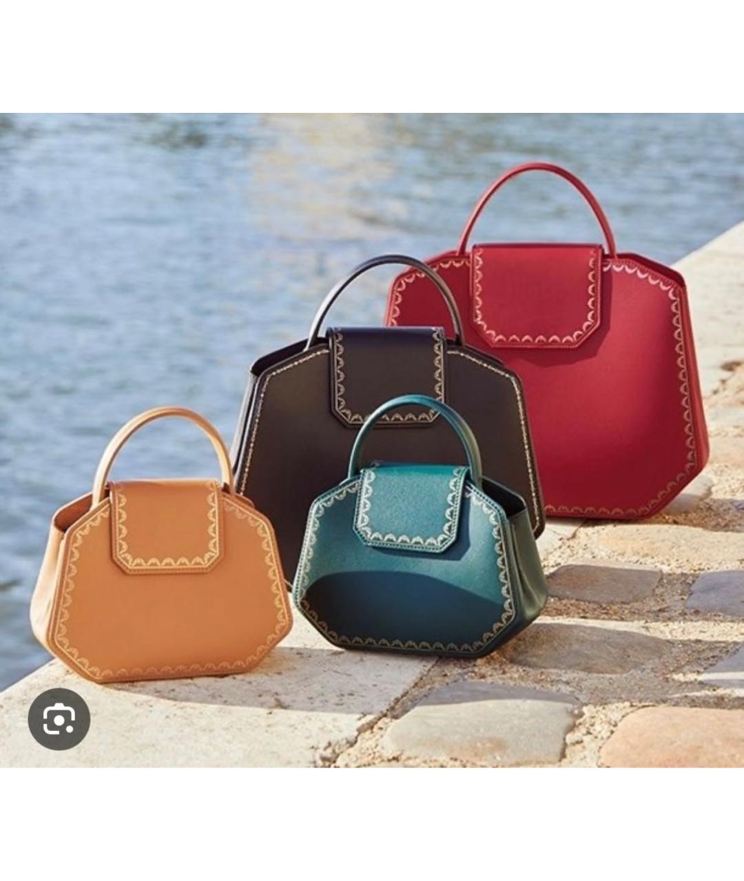 CARTIER Кожаная сумка через плечо, фото 3