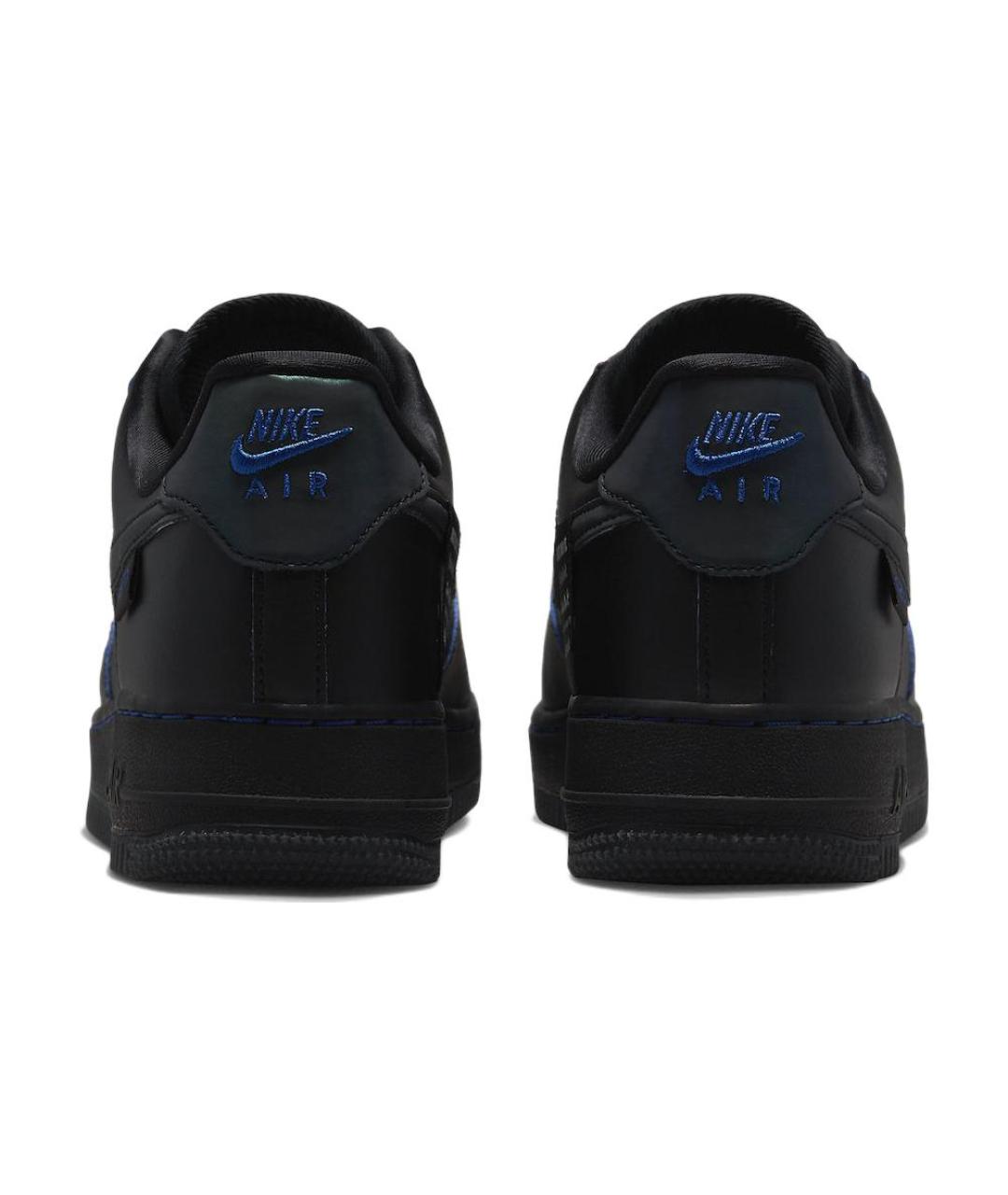 NIKE Черные кожаные кроссовки, фото 6