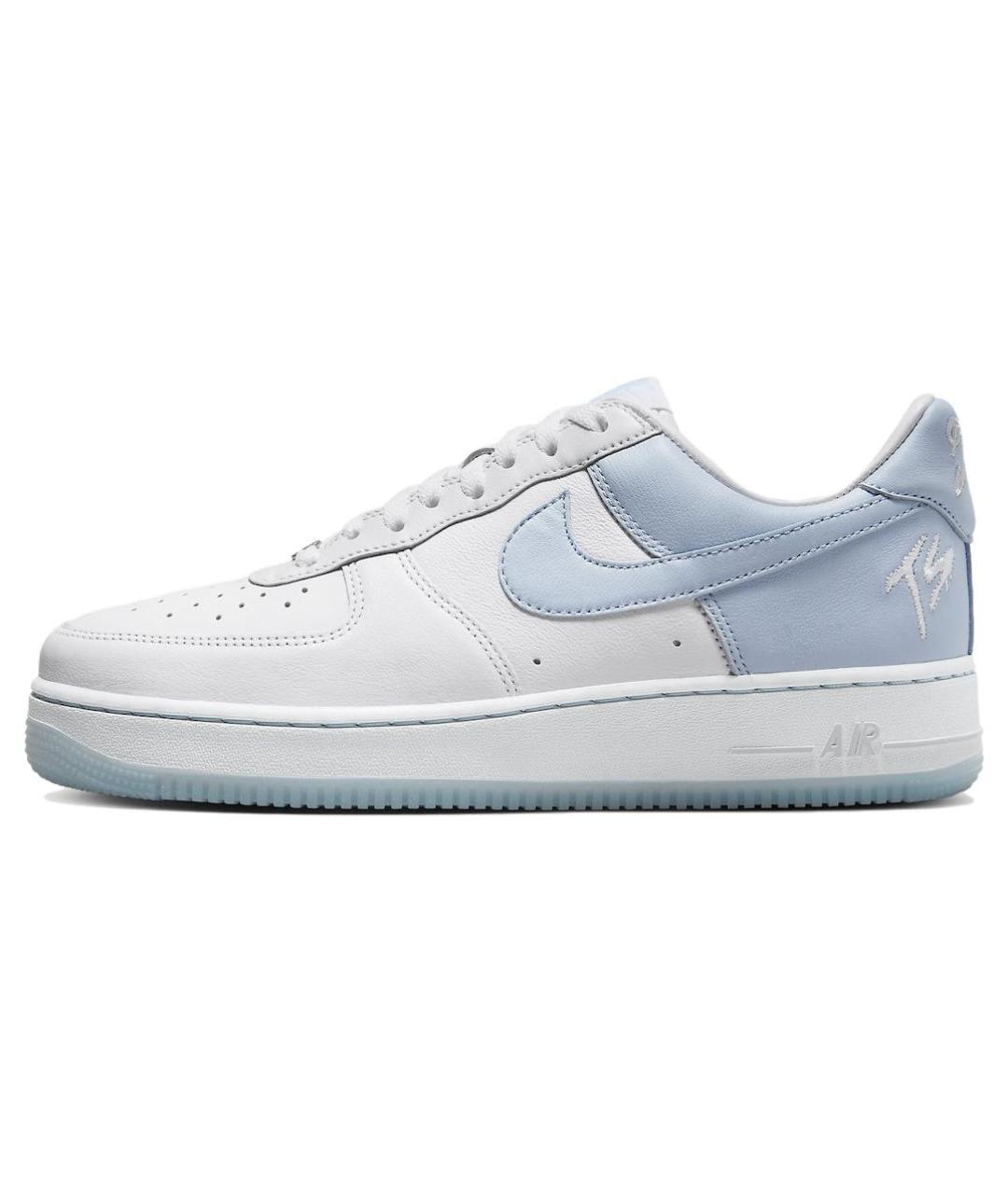 NIKE Белые кожаные низкие кроссовки / кеды, фото 2