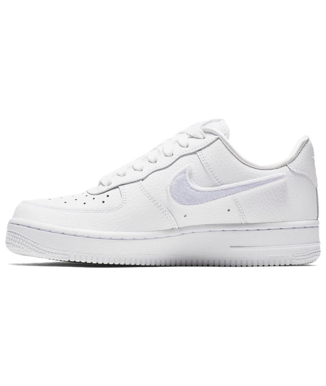 NIKE Белые кожаные кроссовки, фото 3