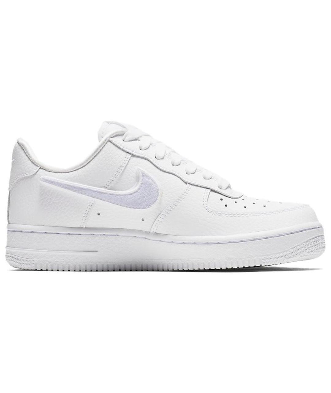 NIKE Белые кожаные кроссовки, фото 1