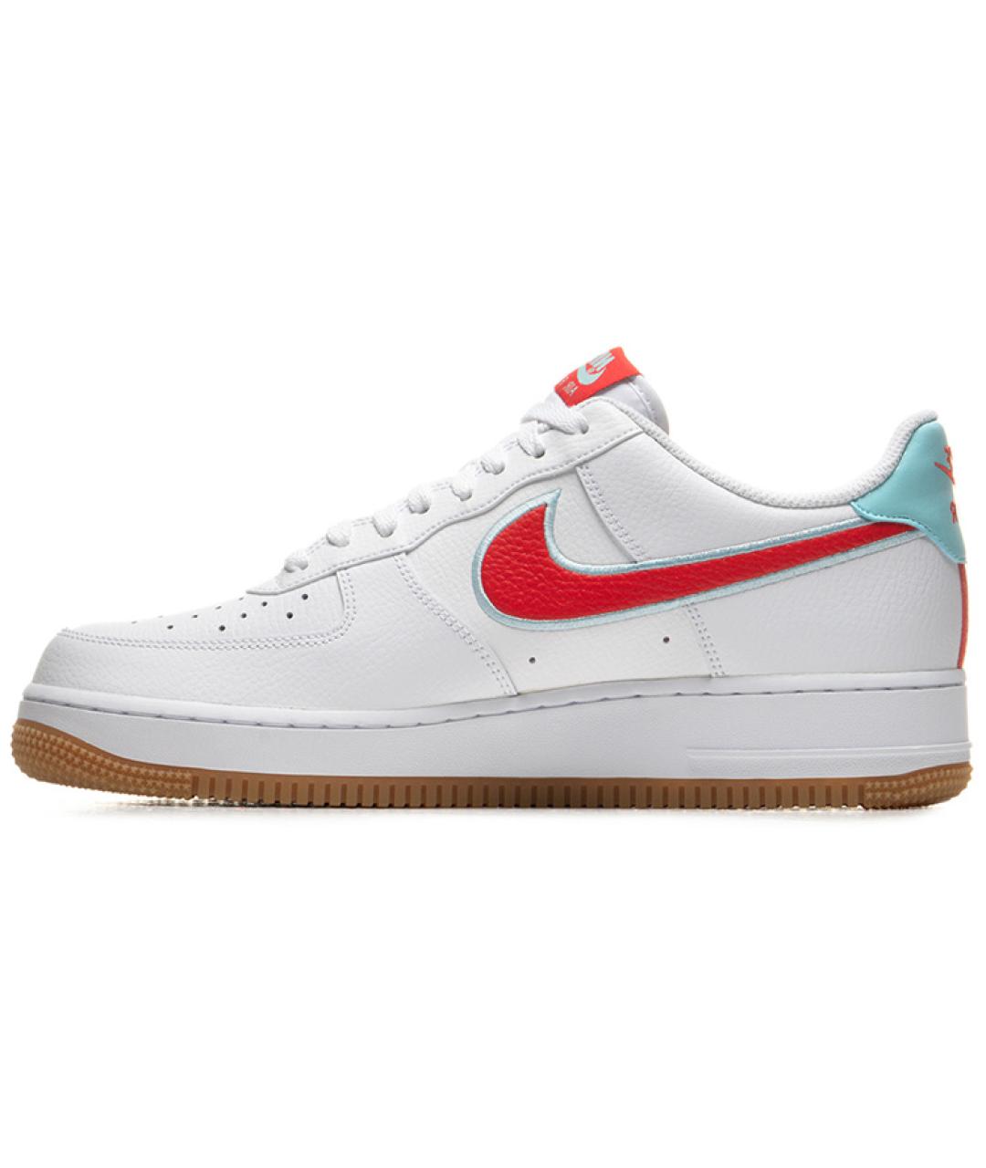 NIKE Белые кожаные низкие кроссовки / кеды, фото 2