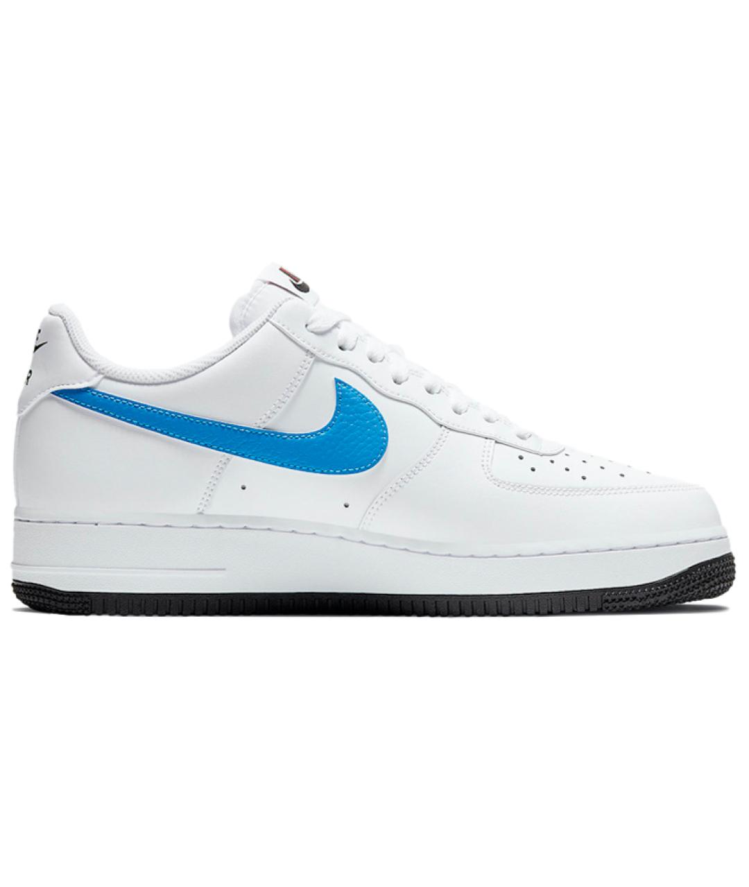 NIKE Белые кожаные низкие кроссовки / кеды, фото 3