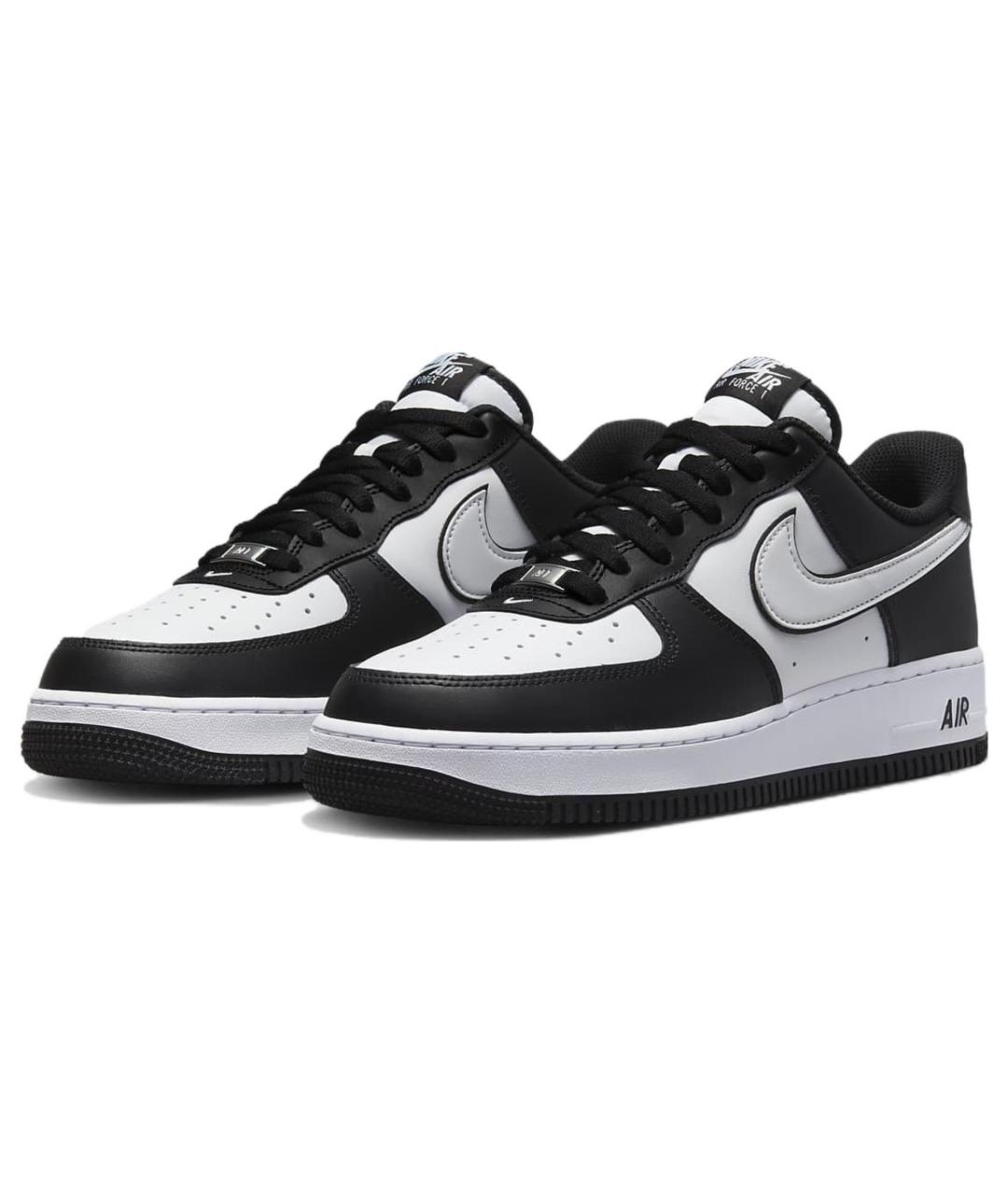 NIKE Черные кожаные кроссовки, фото 4