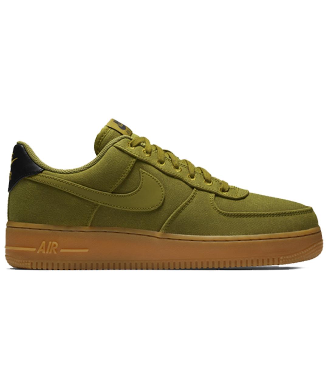NIKE Зеленые низкие кроссовки / кеды, фото 1