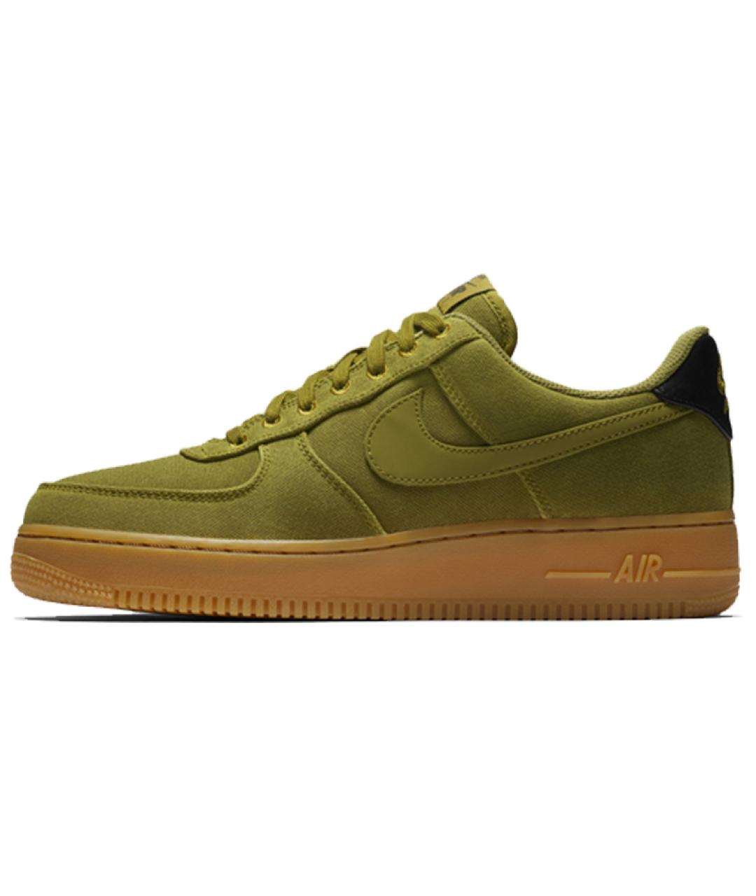 NIKE Зеленые низкие кроссовки / кеды, фото 2