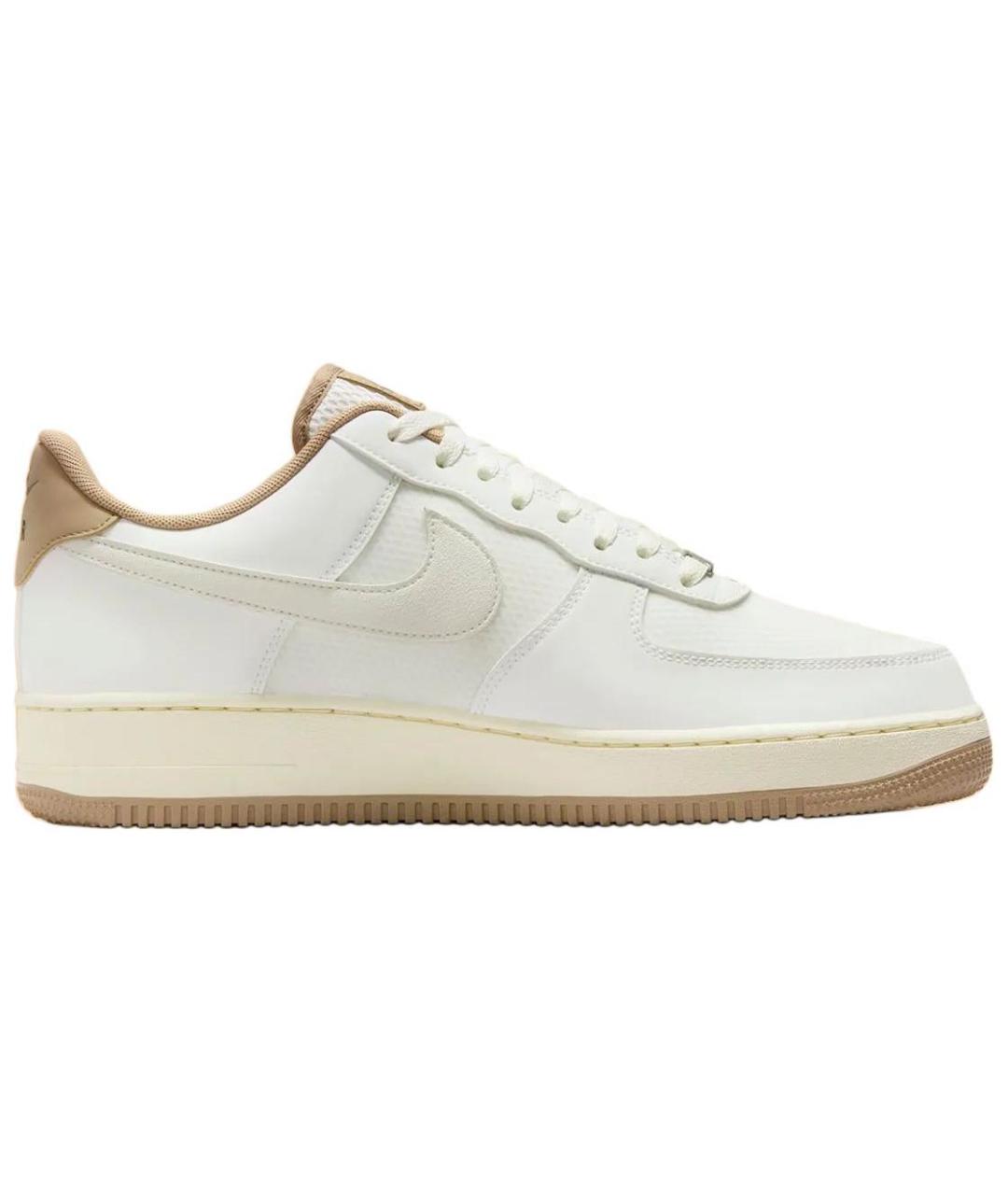 NIKE Белые кожаные низкие кроссовки / кеды, фото 3