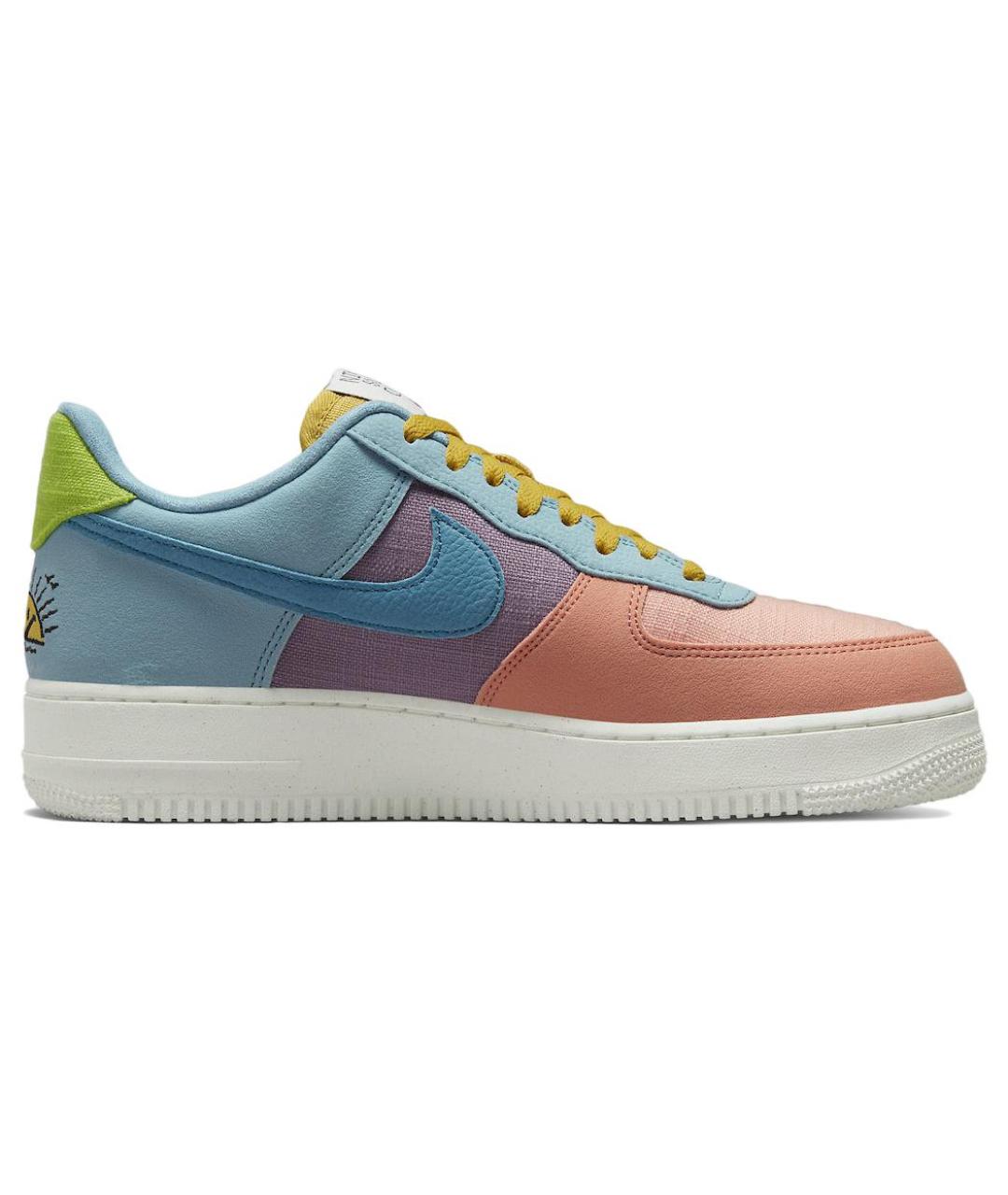 NIKE Мульти кожаные низкие кроссовки / кеды, фото 3