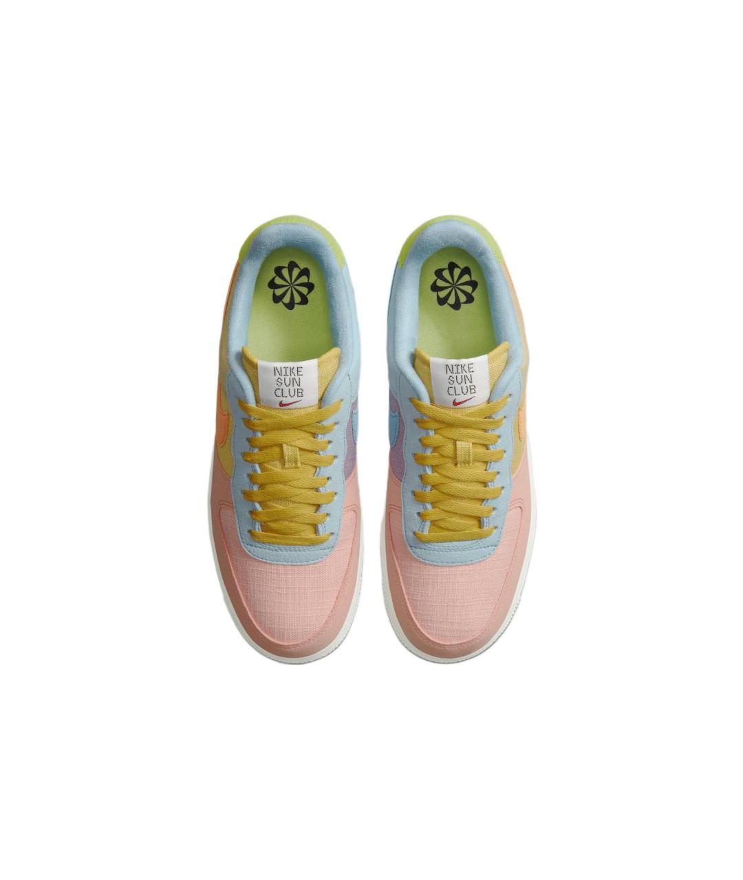 NIKE Мульти кожаные низкие кроссовки / кеды, фото 5