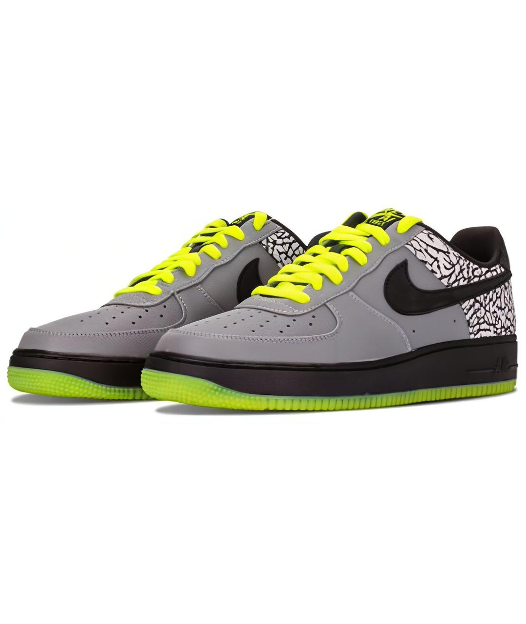 NIKE Серые низкие кроссовки / кеды, фото 3