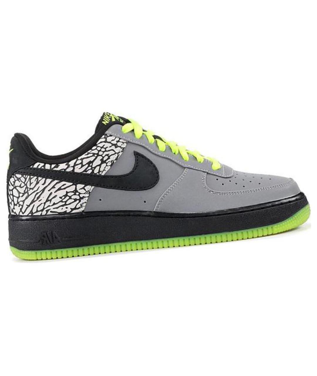 NIKE Серые низкие кроссовки / кеды, фото 4