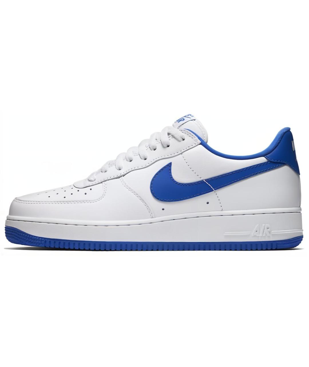 NIKE Белые кожаные низкие кроссовки / кеды, фото 2