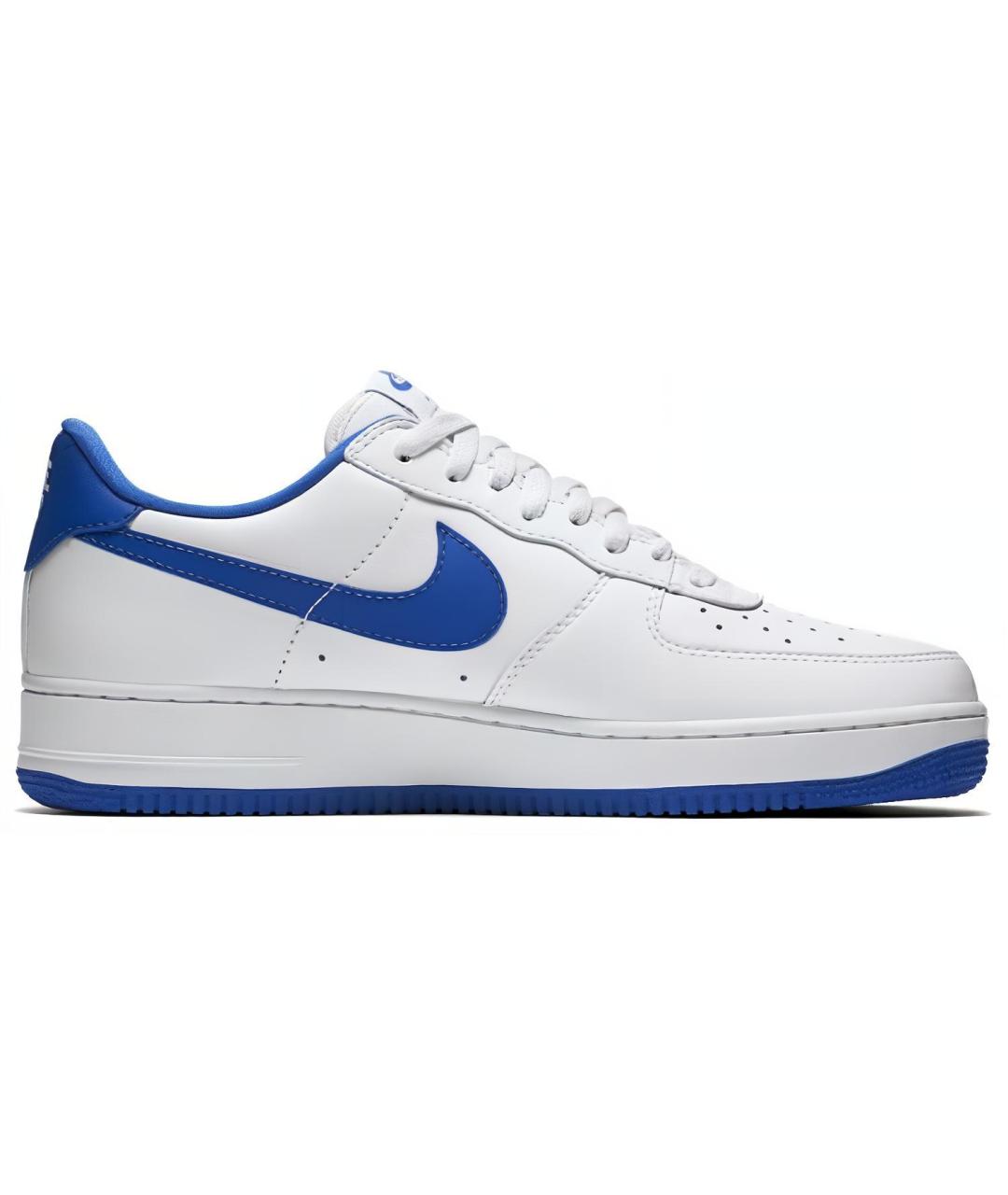 NIKE Белые кожаные низкие кроссовки / кеды, фото 3