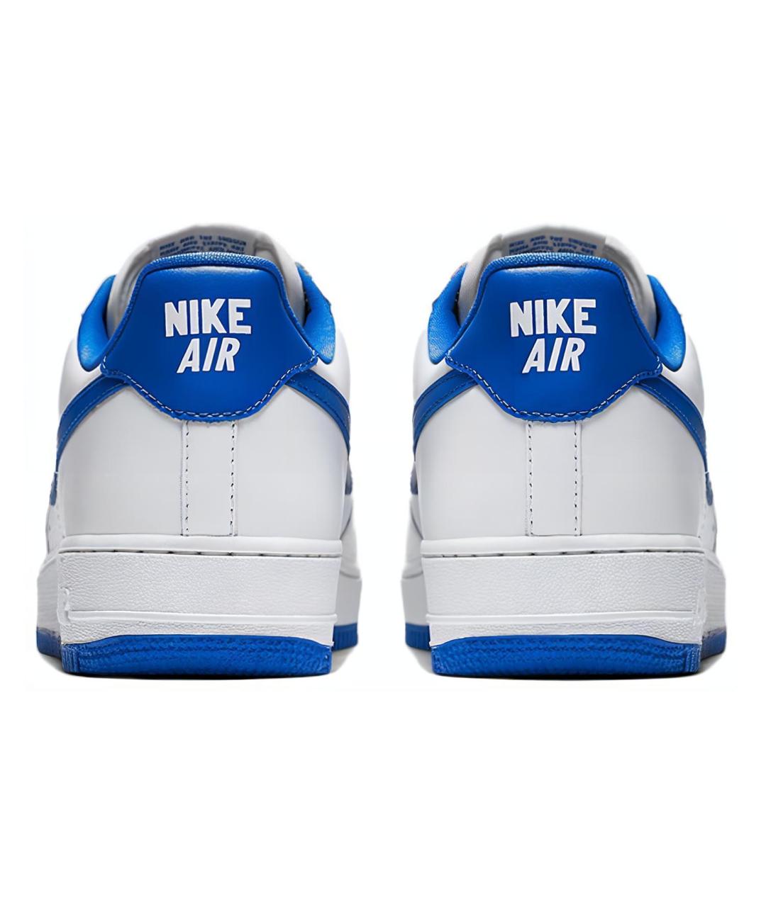 NIKE Белые кожаные низкие кроссовки / кеды, фото 5