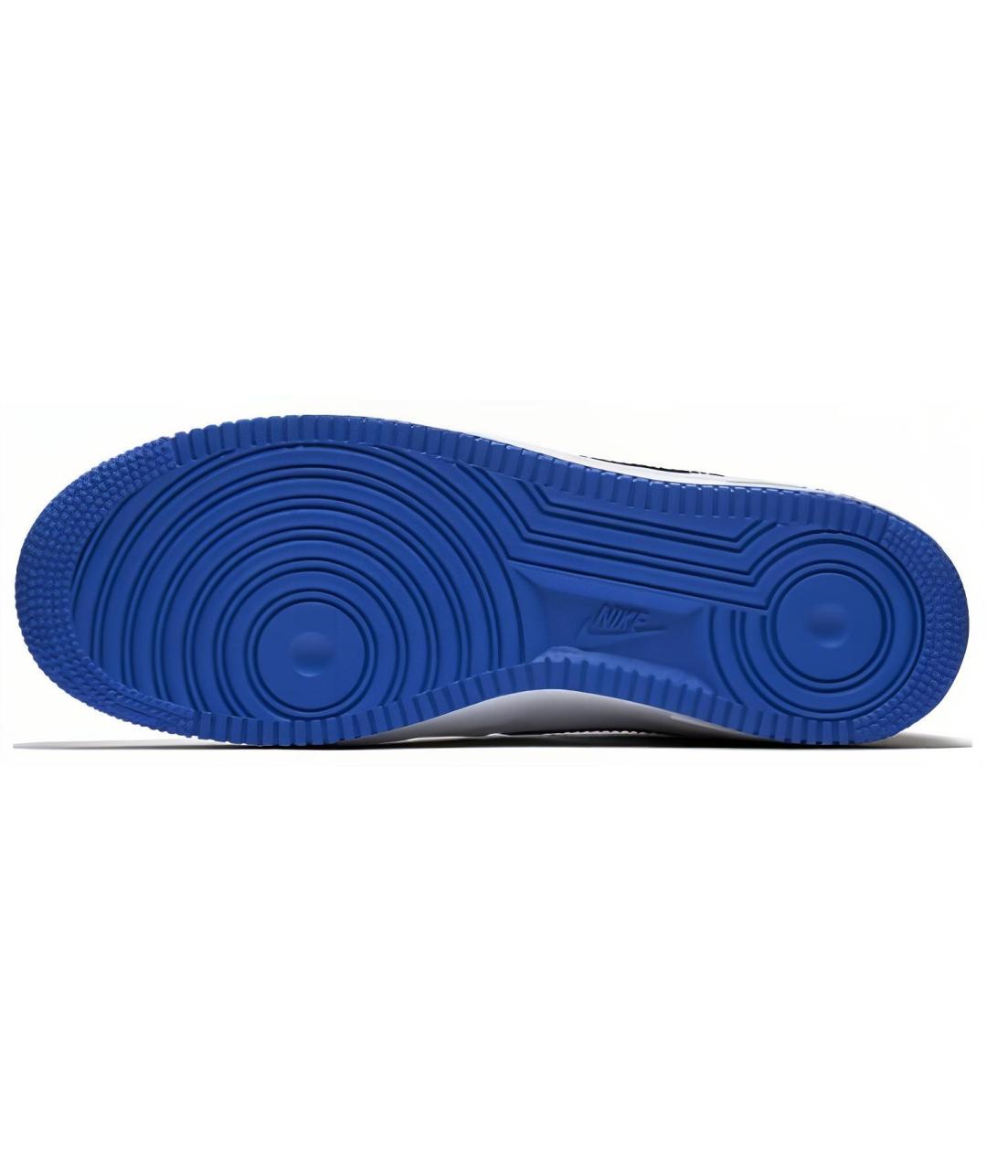 NIKE Белые кожаные низкие кроссовки / кеды, фото 6