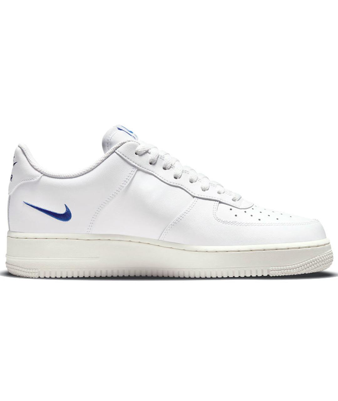 NIKE Белые кожаные низкие кроссовки / кеды, фото 3