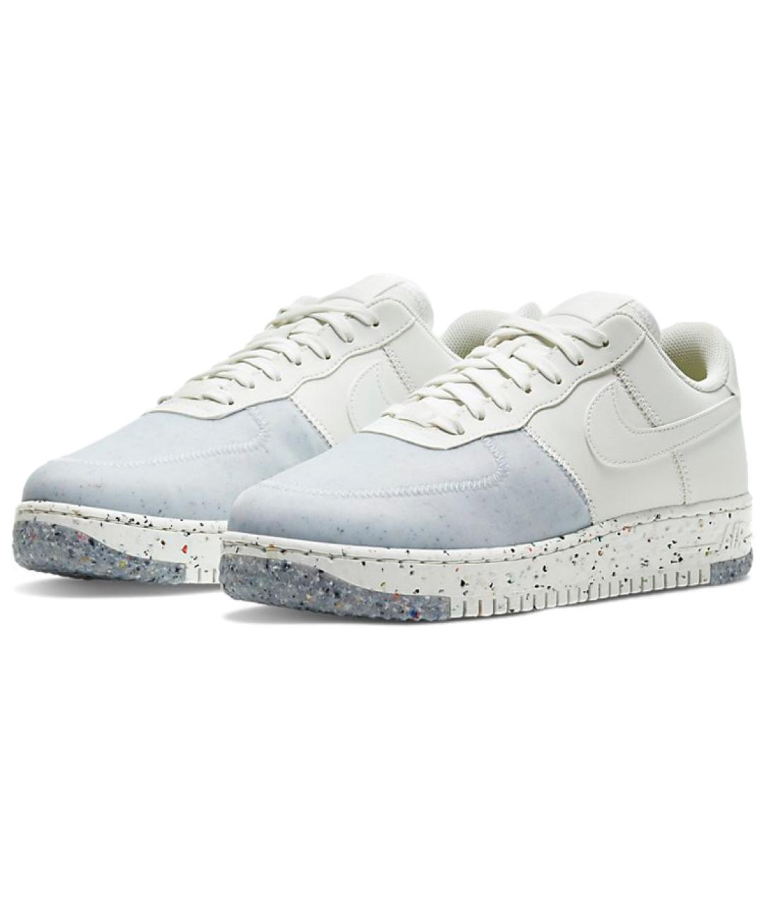 NIKE Белые кожаные кроссовки, фото 4