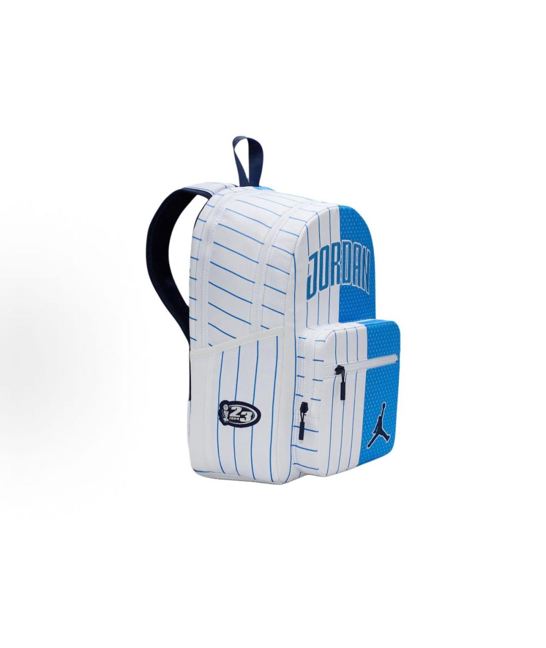 JORDAN Голубой тканевый рюкзак, фото 2