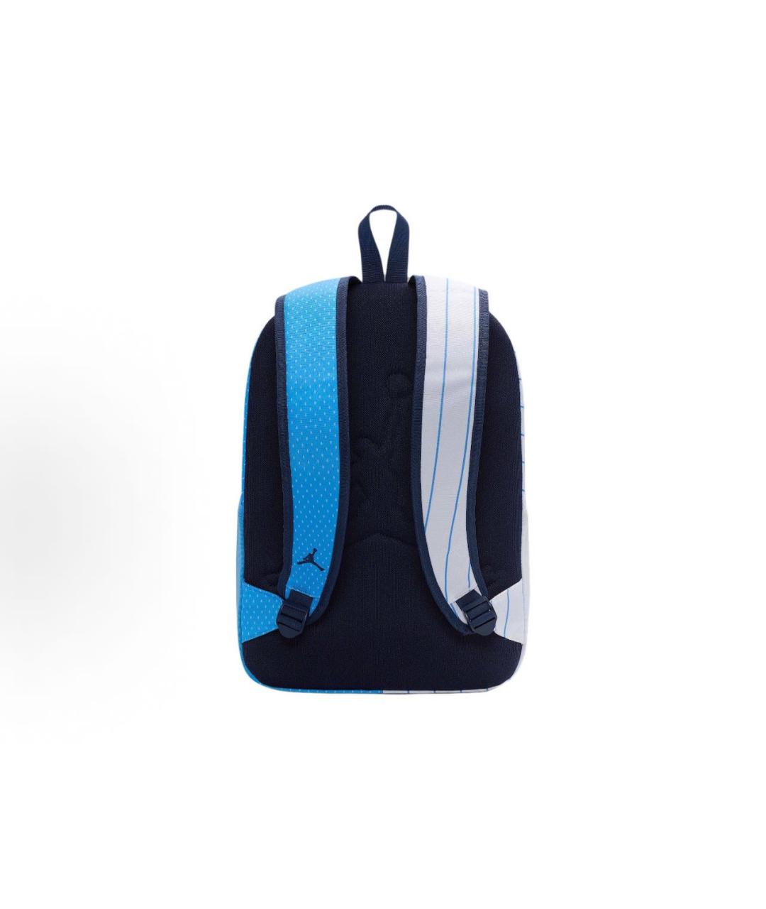 JORDAN Голубой тканевый рюкзак, фото 3