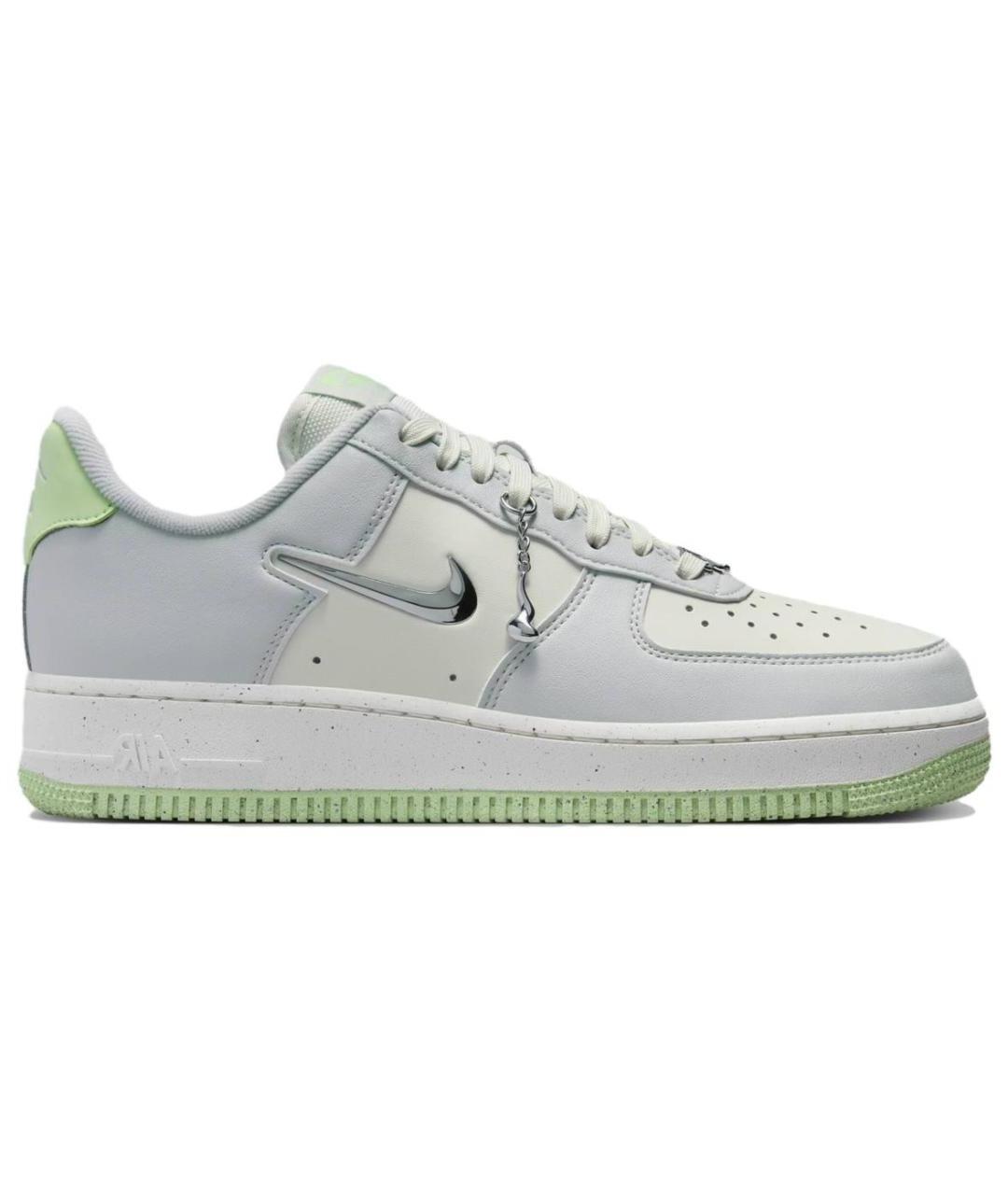 NIKE Белые кожаные кроссовки, фото 1