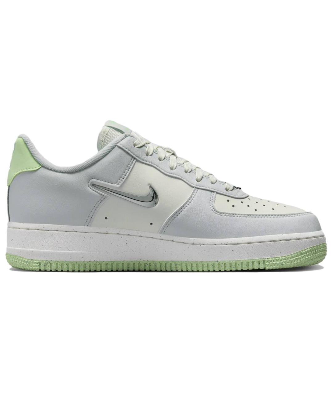 NIKE Белые кожаные кроссовки, фото 3