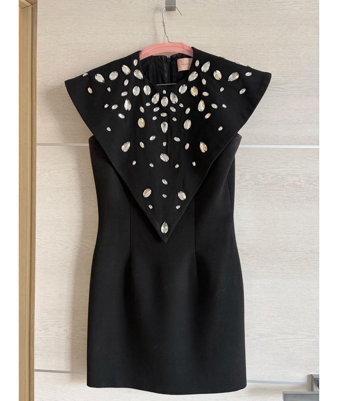 CHRISTOPHER ESBER Черное коктейльное платье, фото 4