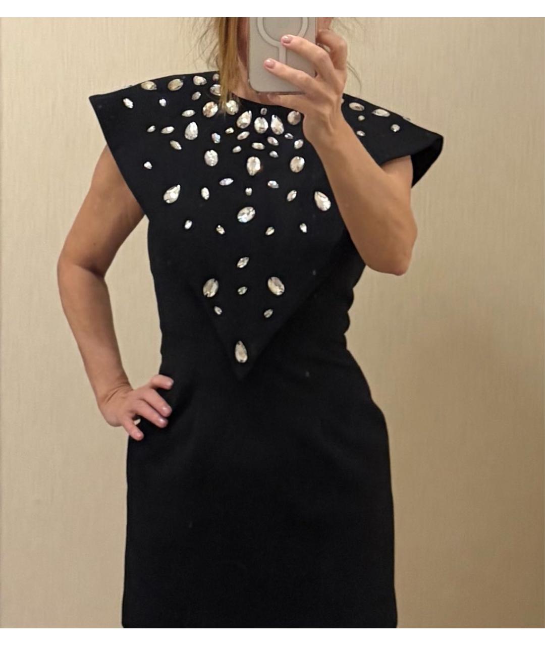 CHRISTOPHER ESBER Черное коктейльное платье, фото 3