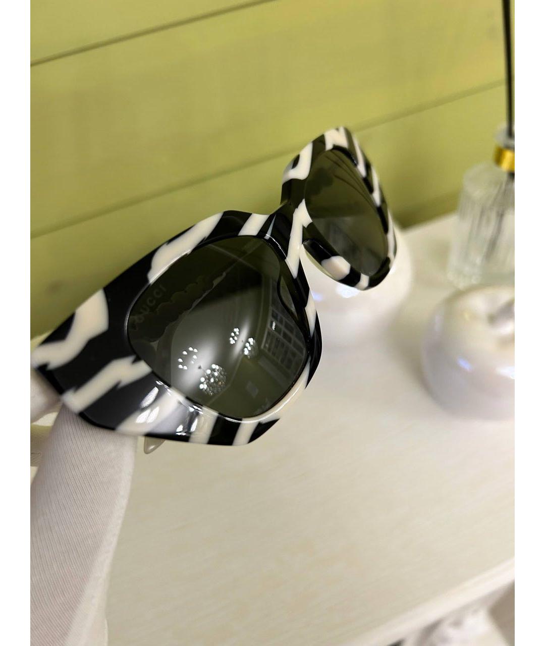 GUCCI Пластиковые солнцезащитные очки, фото 3