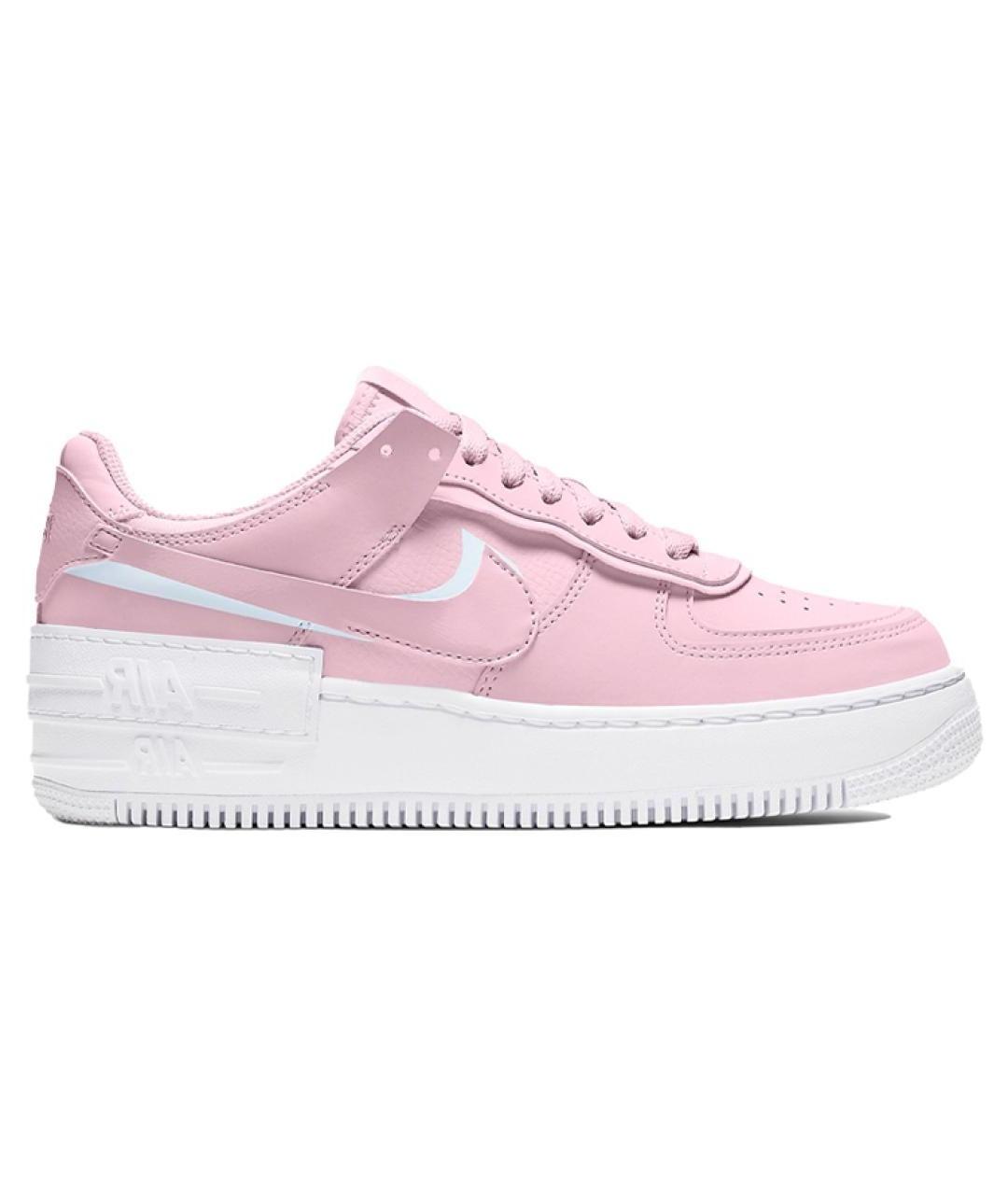 NIKE Розовые кожаные кроссовки, фото 1