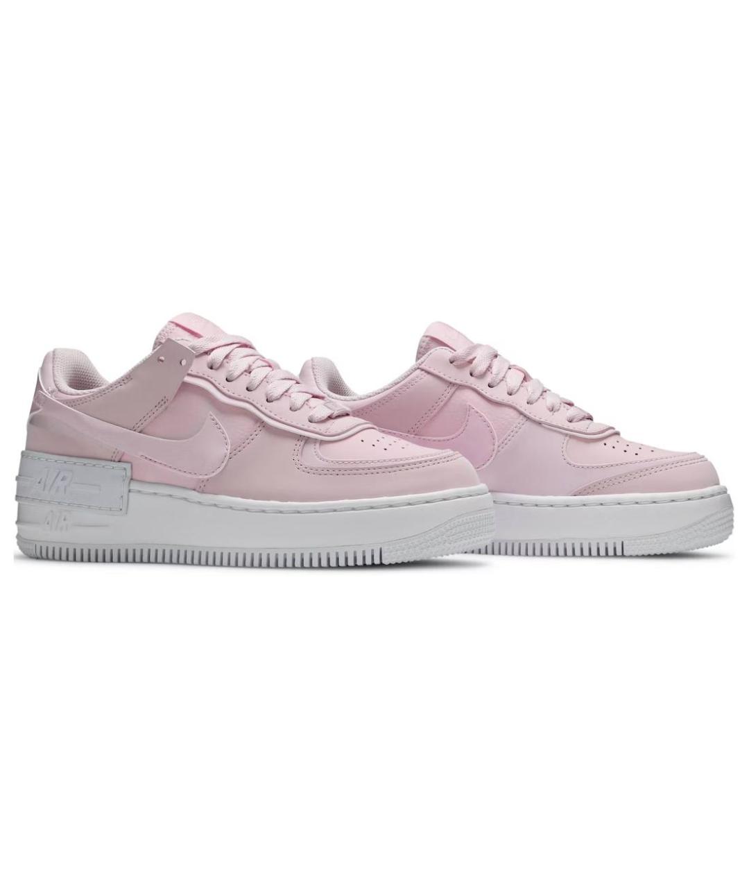NIKE Розовые кожаные кроссовки, фото 2